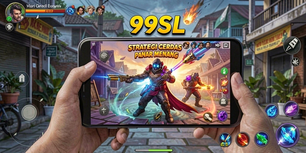 Tampilan gameplay strategis yang mendebarkan di 99SL.