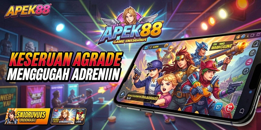Screenshot APEK88 menampilkan aksi seru dalam gameplay Arcade.