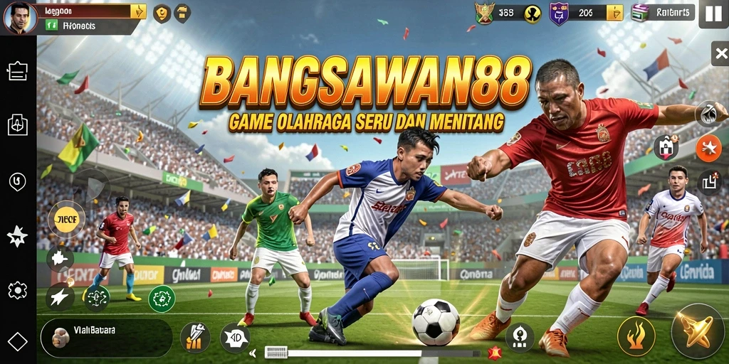 Tampilan gameplay seru dan menantang dari BANGSAWAN88.