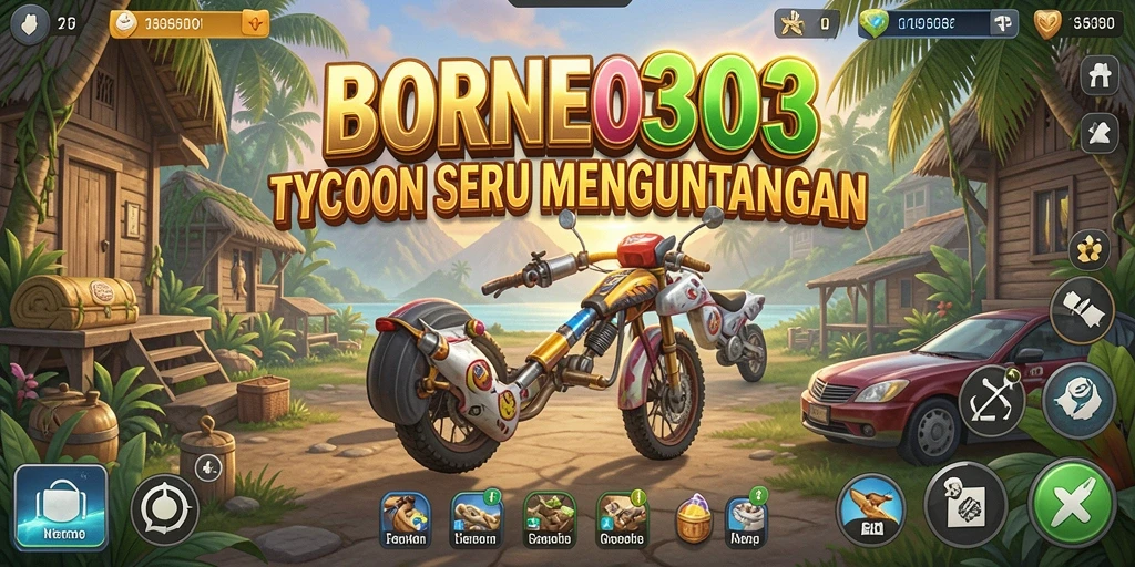 Screenshot gameplay BORNEO303 yang menarik dan seru.