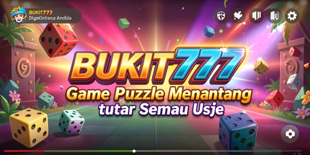 Gameplay menantang dari BUKIT777 dengan berbagai puzzle yang kreatif.