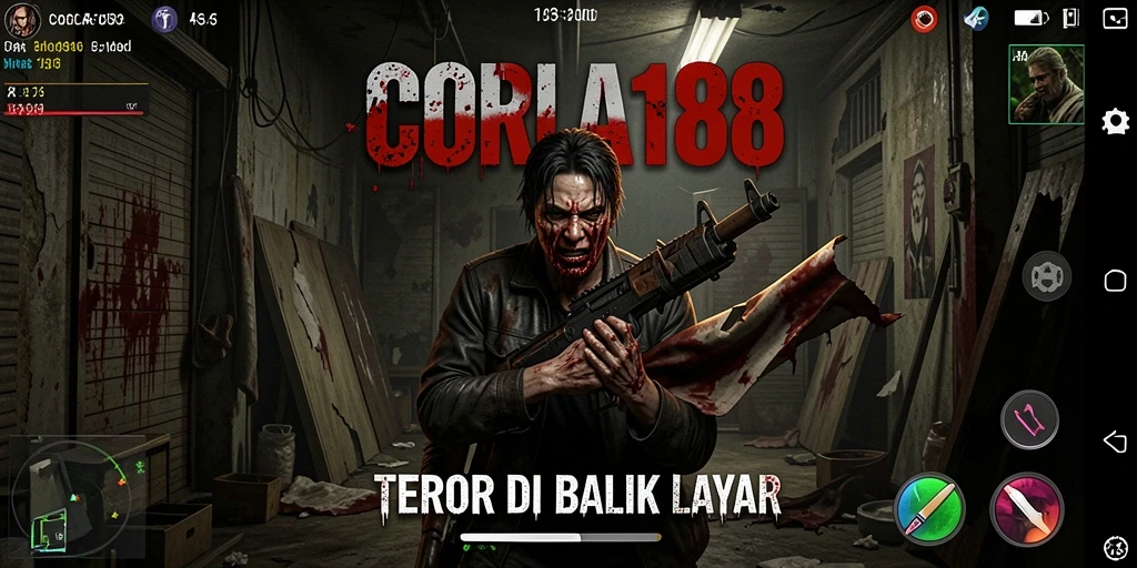 Gameplay menegangkan CORLA188 dengan suasana Horror yang mencekam.