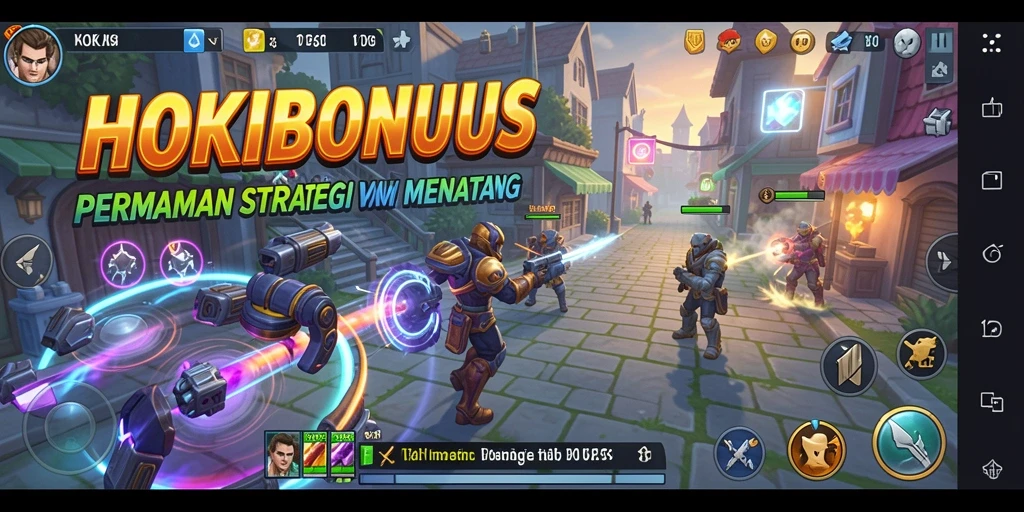 Tampilan gameplay epik HOKIBONUS dengan strategi yang mendalam.