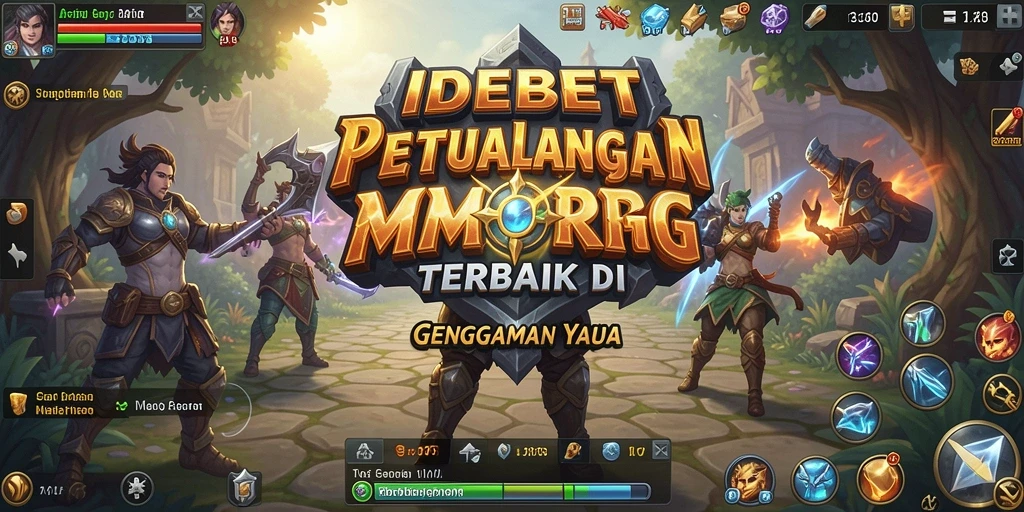 Gameplay menakjubkan dalam dunia fantasi MMORPG yang memikat.