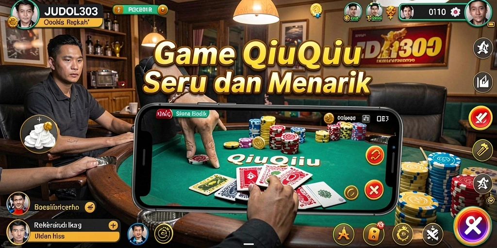 Tangkapan layar JUDOL303 menampilkan serunya permainan QiuQiu.