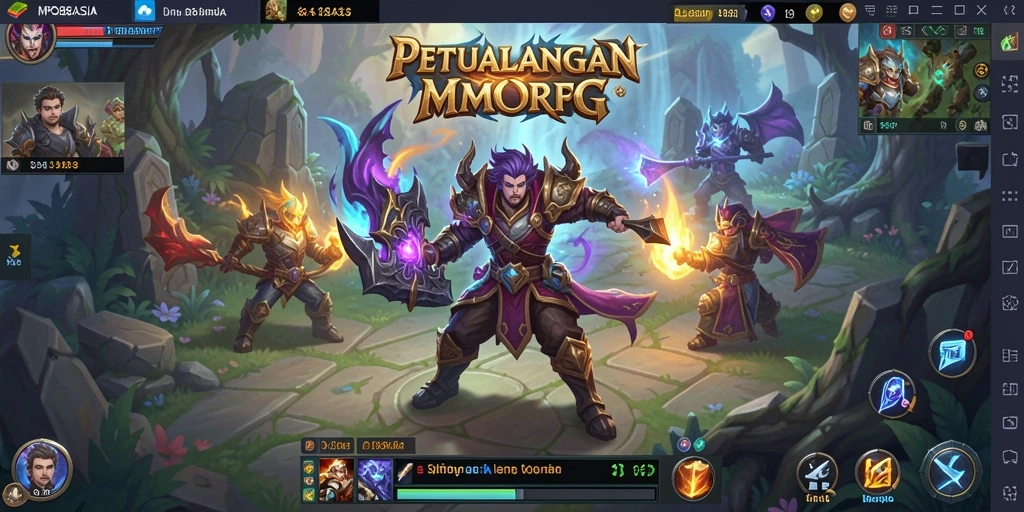 Tampilan menakjubkan dari gameplay dan petualangan di MPO88ASIA.