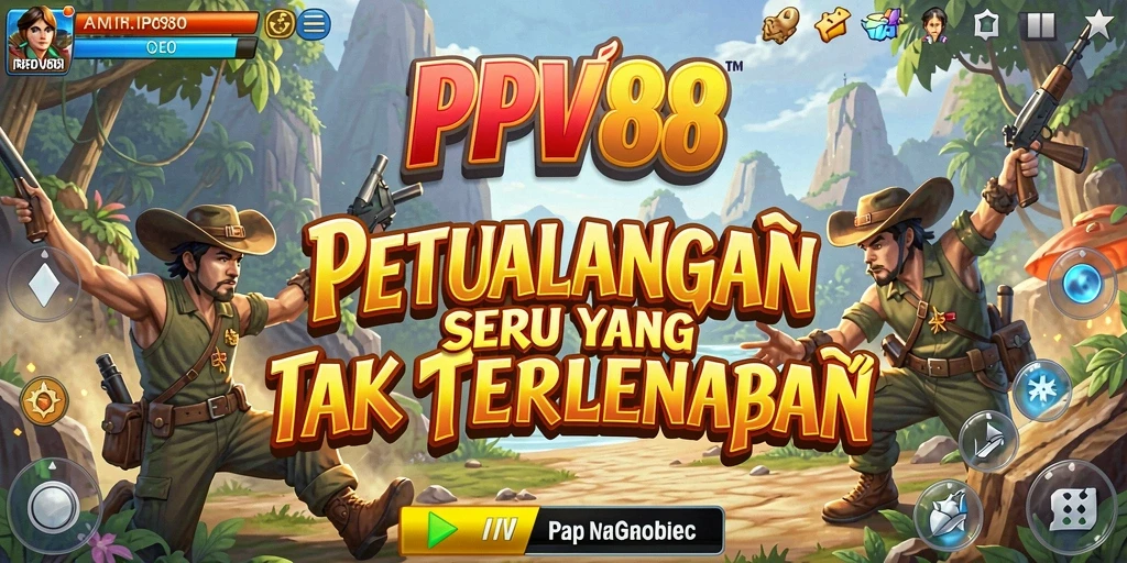 Tampilan grafis PPV88 yang menakjubkan dalam gameplay petualangan.