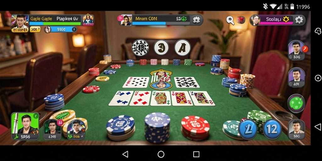 Tampilan gameplay seru dan interaktif dalam SR996.