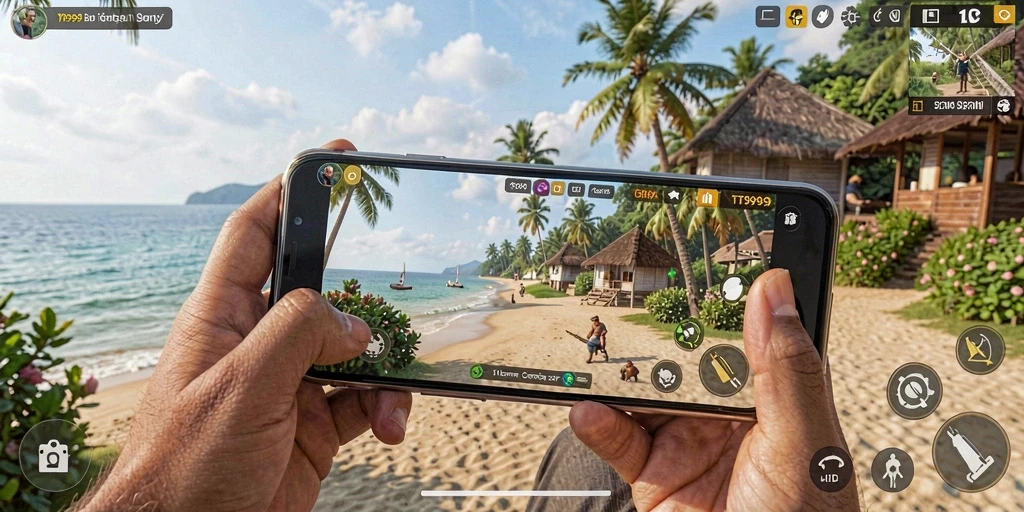 Tangkapan layar gameplay T9999 yang seru dan mengasyikkan.